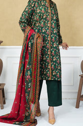 NUSL3217 Printed Lawn Suit - Unstitched 3Pc